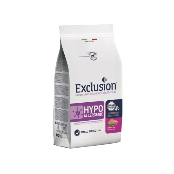 Exclusion Hypo Maiale e Piselli Small Breed