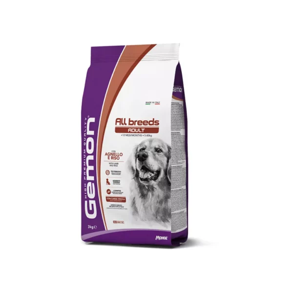 Gemon Cane All Breed Agnello e Riso 15kg