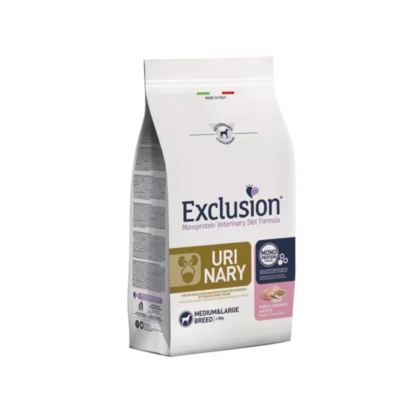 Exclusion Urinary Maiale, Sorgo e Riso Medium Breed