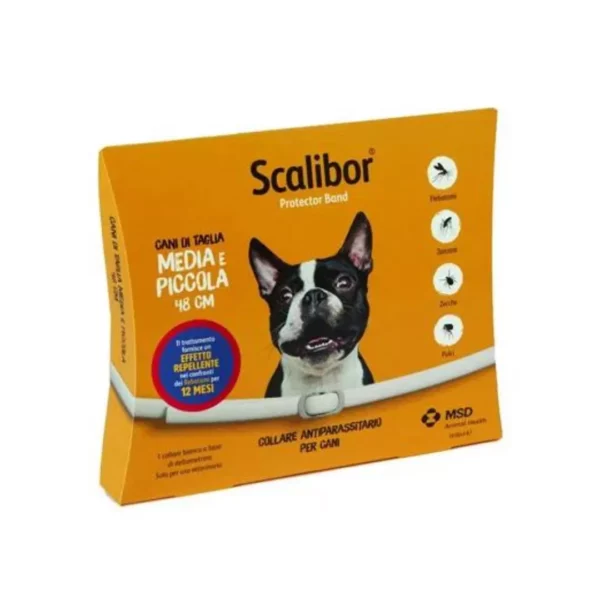 Scalibor Collare Antiparassitario Cani Taglia Piccola 48cm