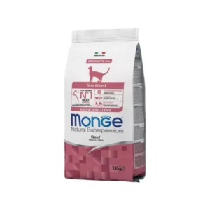 Monge Gatto Sterilizzato Manzo