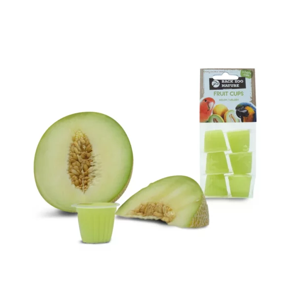 Back Zoo Fruit Cups 6 cups Melone