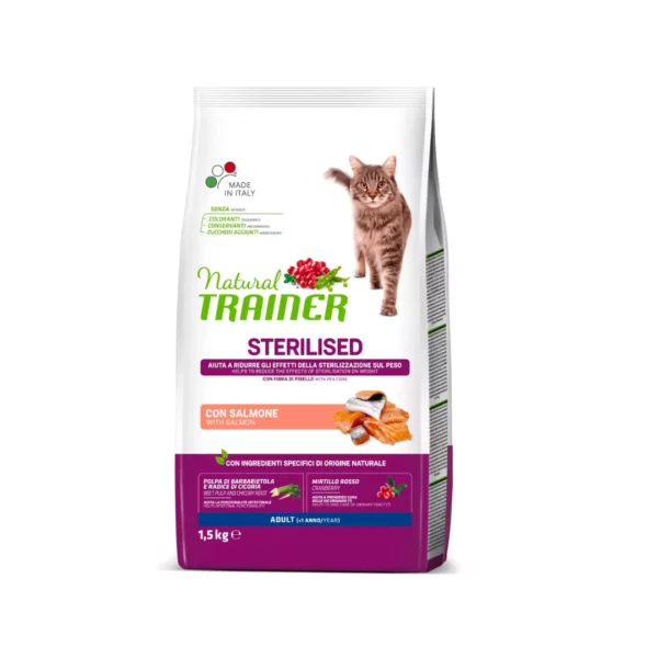 Natural Trainer Gatto Sterilizzato Salmone