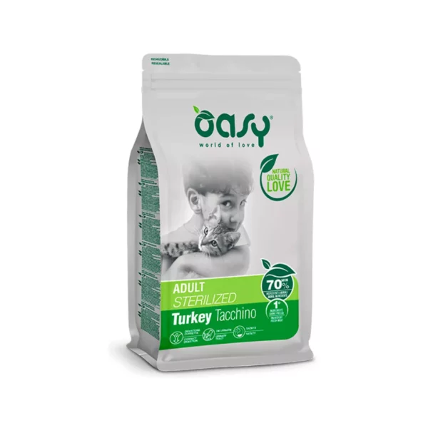 Oasy Gatto Sterilizzato Tacchino