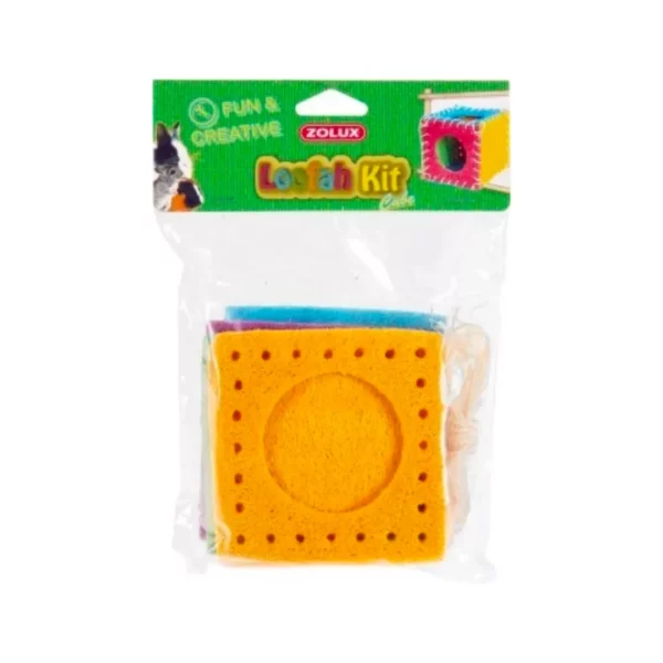 Zolux Loofah Kit Cubo