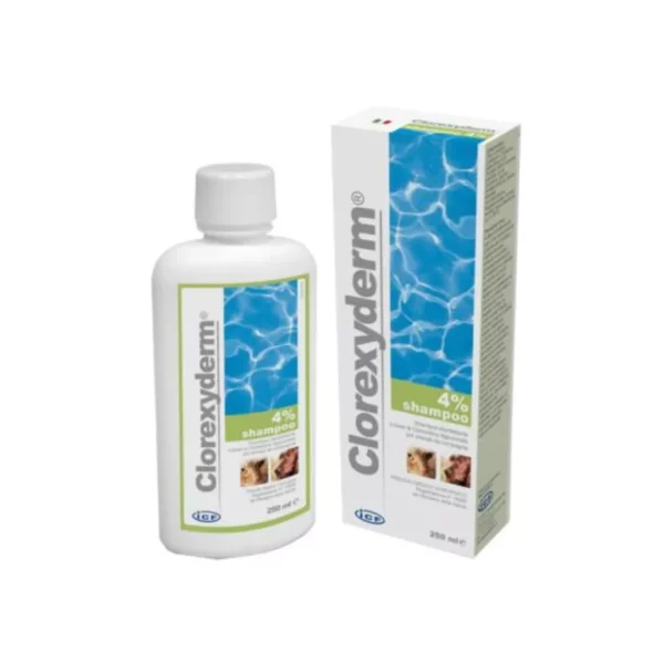 ICF Clorexyderm Shampoo Disinfettante 4% per Cani e Gatti