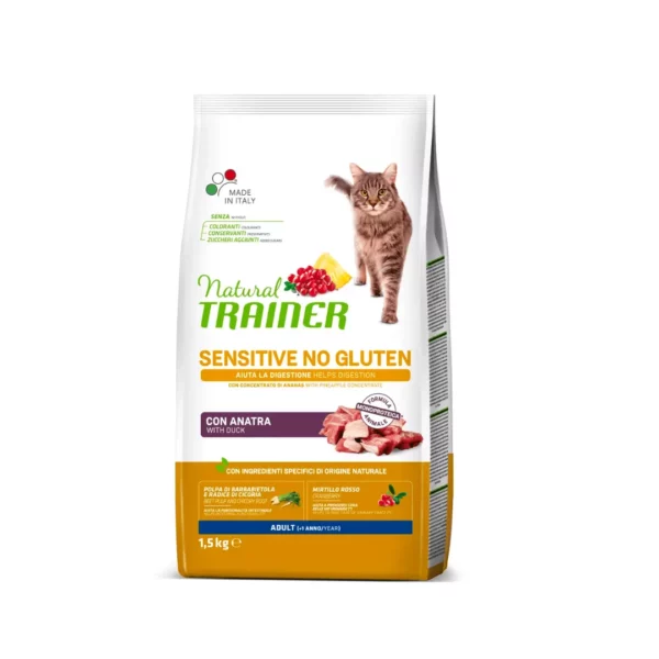 Natural Trainer Gatto Sensitive Anatra