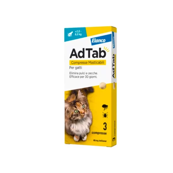 AdTab Compresse Masticabili Gatti