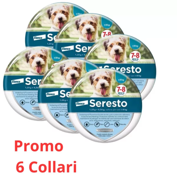 Seresto Collare Antiparassitario <8kg Multipack