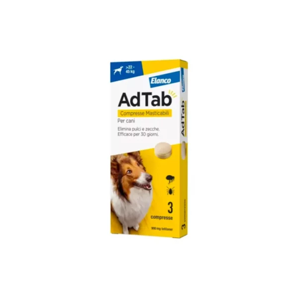 AdTab Compresse Masticabili >22 fino a 45kg